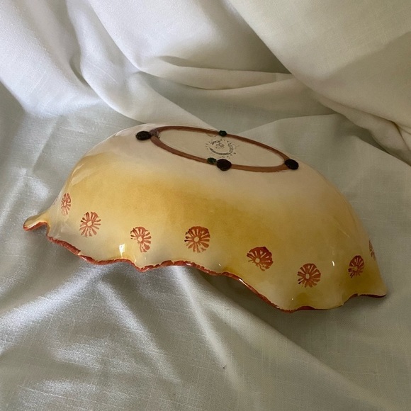 Italica Ars bowl scalloped vintage Italy - Picture 4 of 7